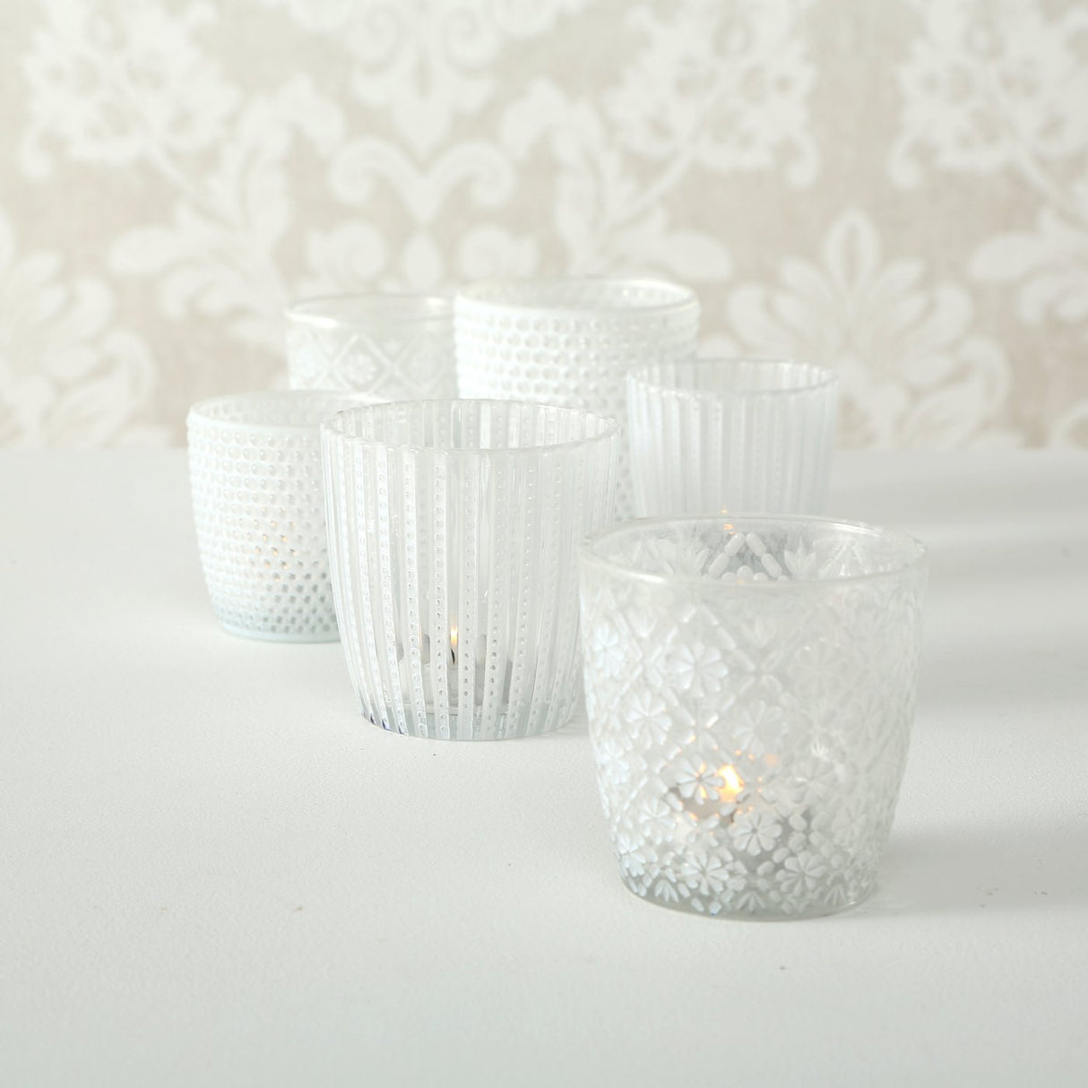 Windlicht Patty 2-teilig versch. Farben