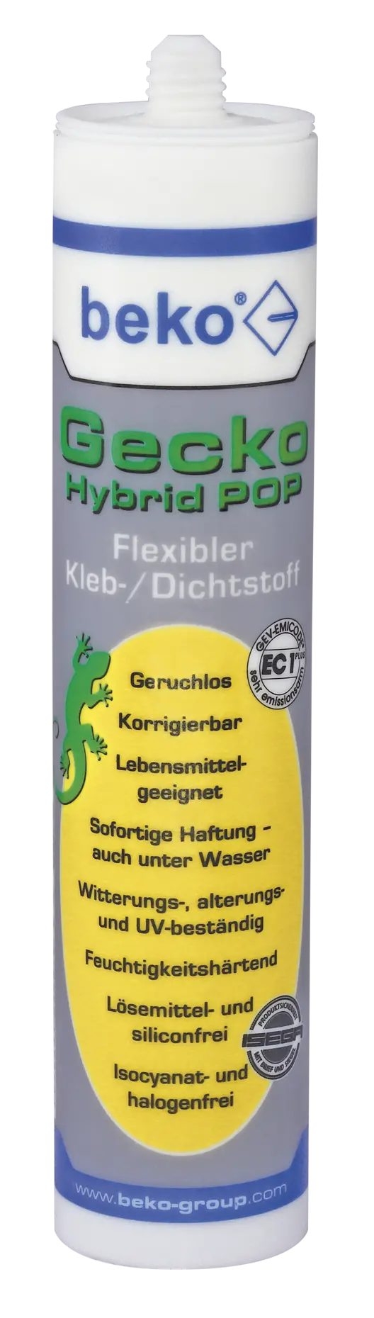 Gecko Hybrid POP 310 ml weiß