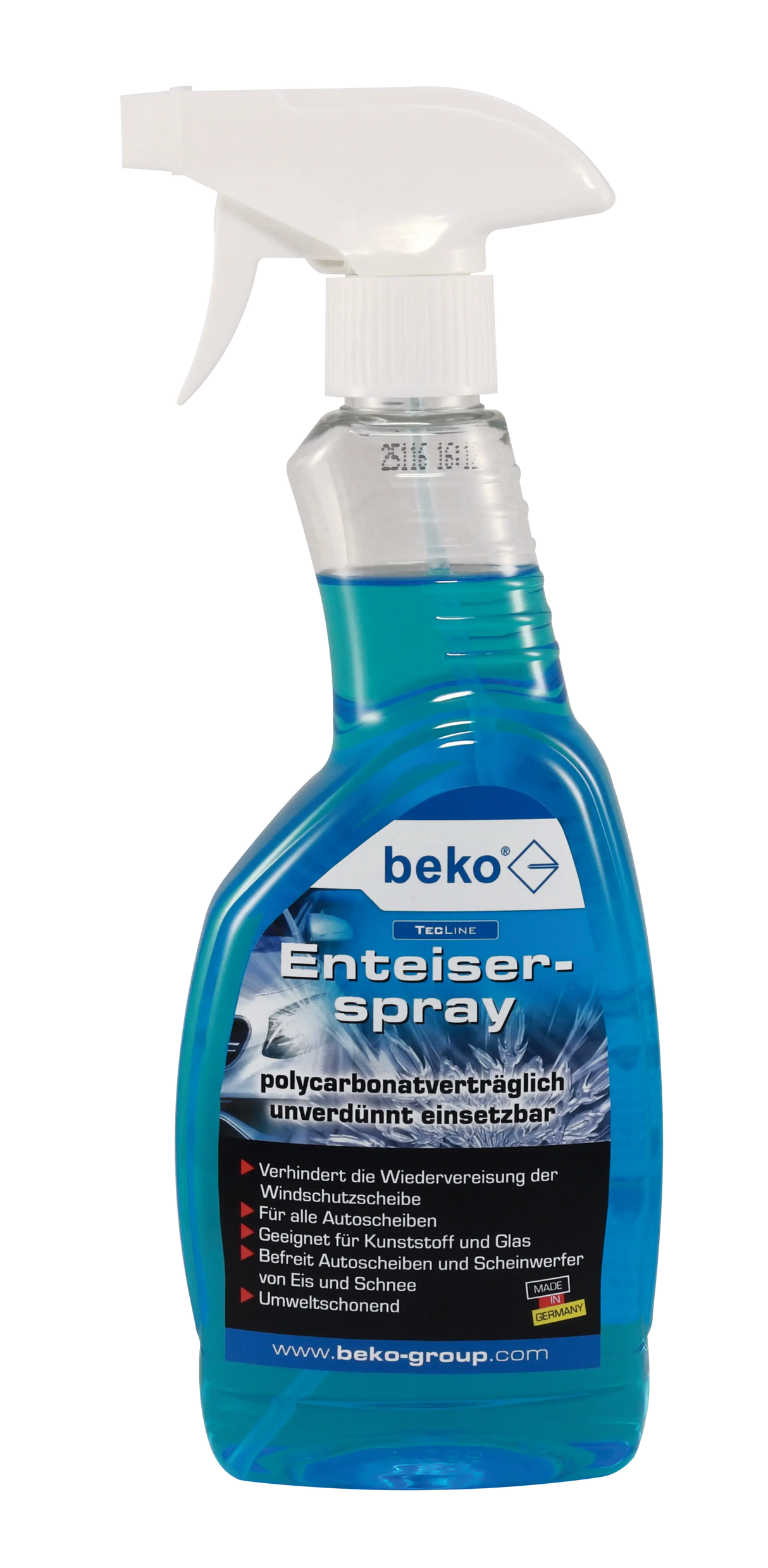 TecLine Enteiserspray Sprühflasche 500 ml