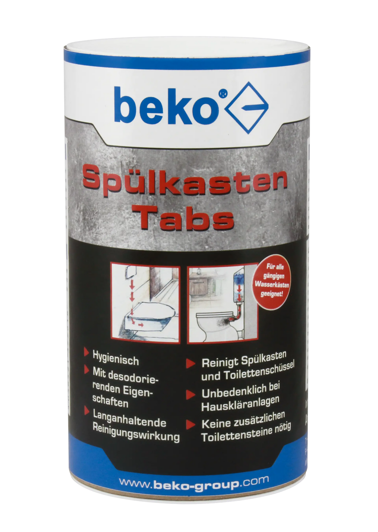 TecLine Spülkasten-Tabs, 1 Pack = 10 Tabs