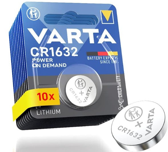 VARTA Knopfzellen CR1632 1 St./Pack. Power on Demand 3V
