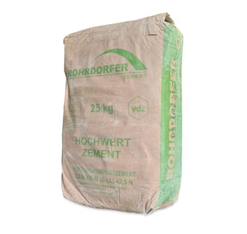 Zement Rohrdorfer CEMII/B-M(S-LL)42,5N 25 kg