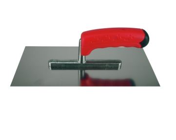 Glättekelle Stahl Softgriff 280x130 mm