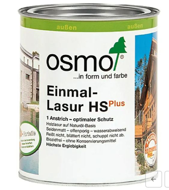 Osmo Einmal-Lasur HS Plus Nussbaum 9261 750 ml