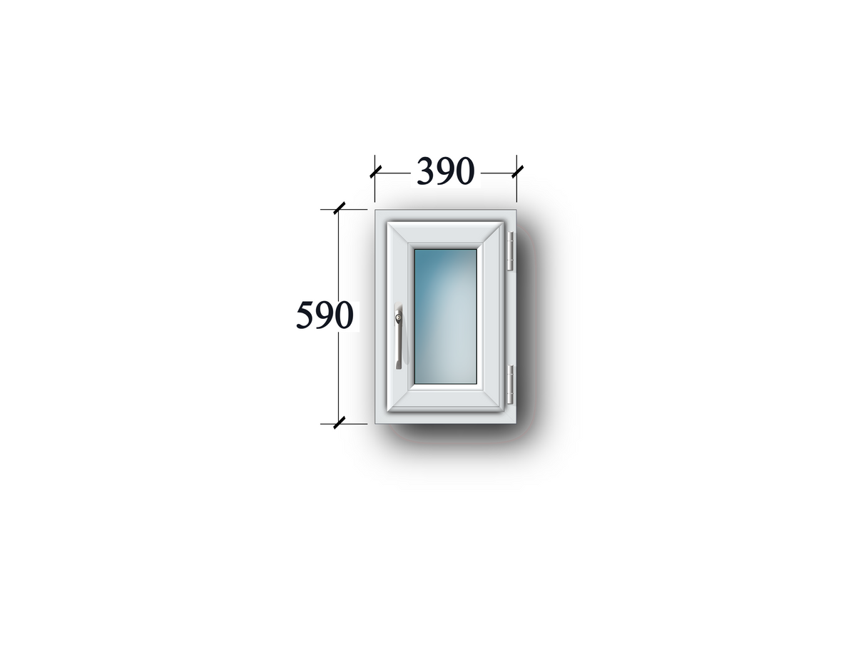 1 Flg. Fenster Drehkipp rechts