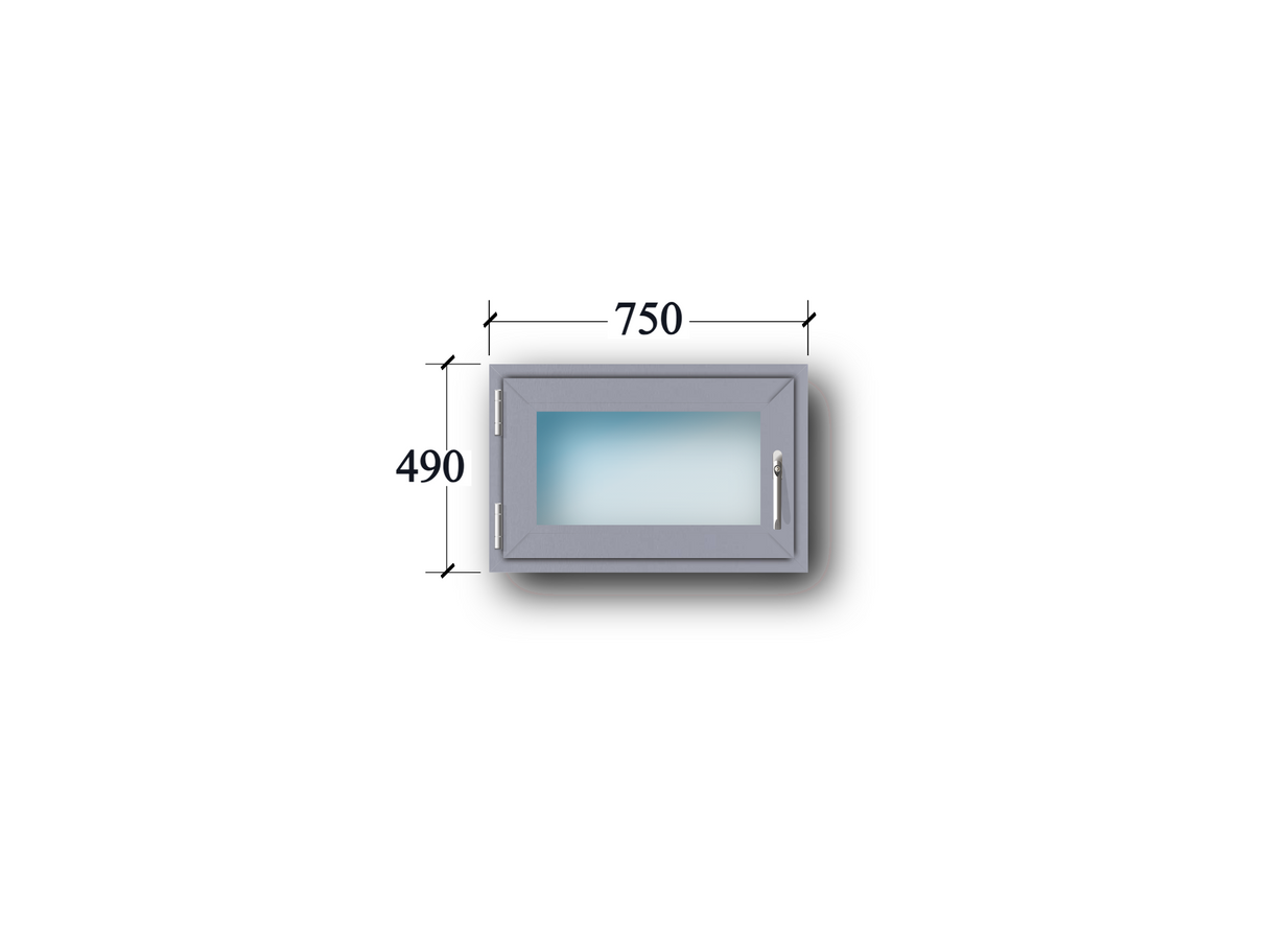 1 Flg. Fenster Drehkipp links