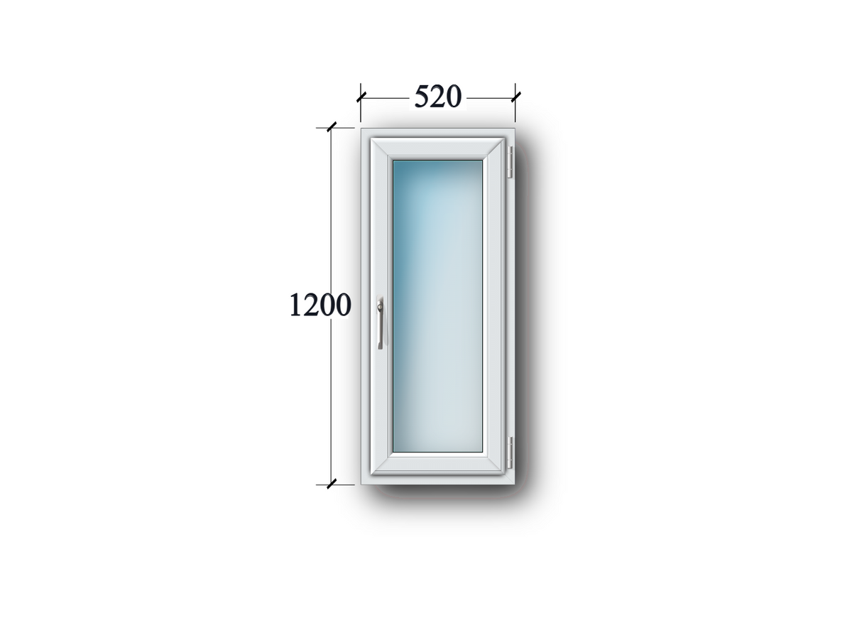 1 Flg. Fenster Drehkipp rechts