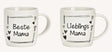 Becher Beste Mama/Lieblings Mama