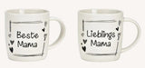 Becher Beste Mama/Lieblings Mama