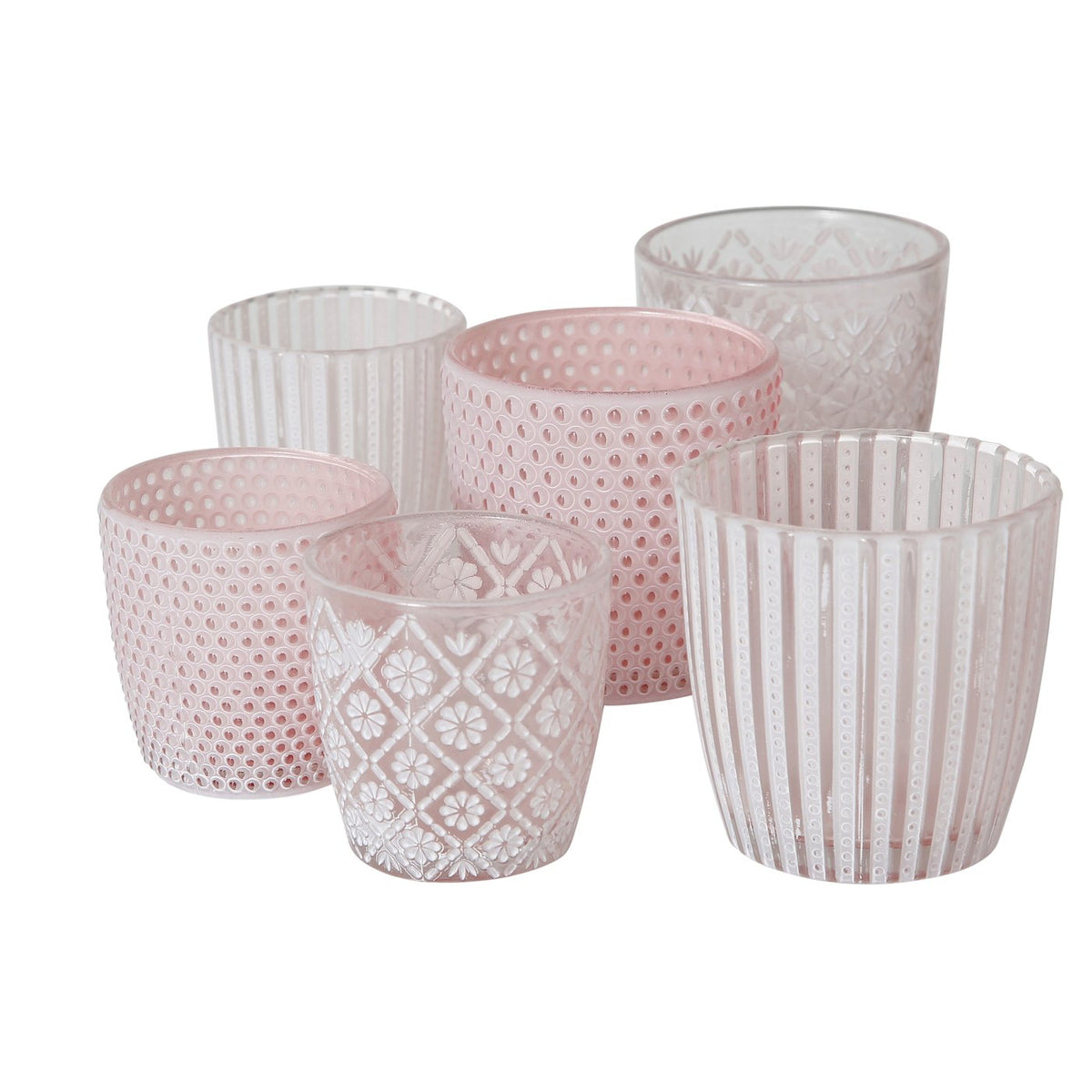 Windlicht Patty Rosa