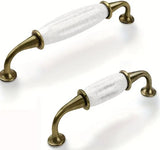 Möbelgriff Antik Messing 11,4 cm