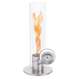 höfats SPIN 1200 Tischfeuer silber