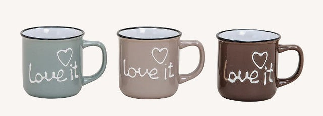 Becher Love it Keramik 300 ml