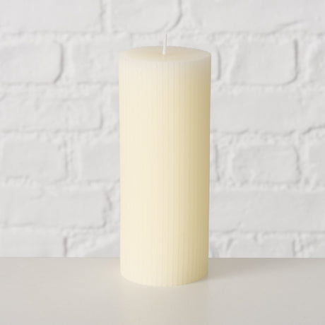 Stumpenkerze Classic Cremeweiß 15 cm hoch