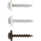 Fensterbankschrauben  9x25 weiß lose