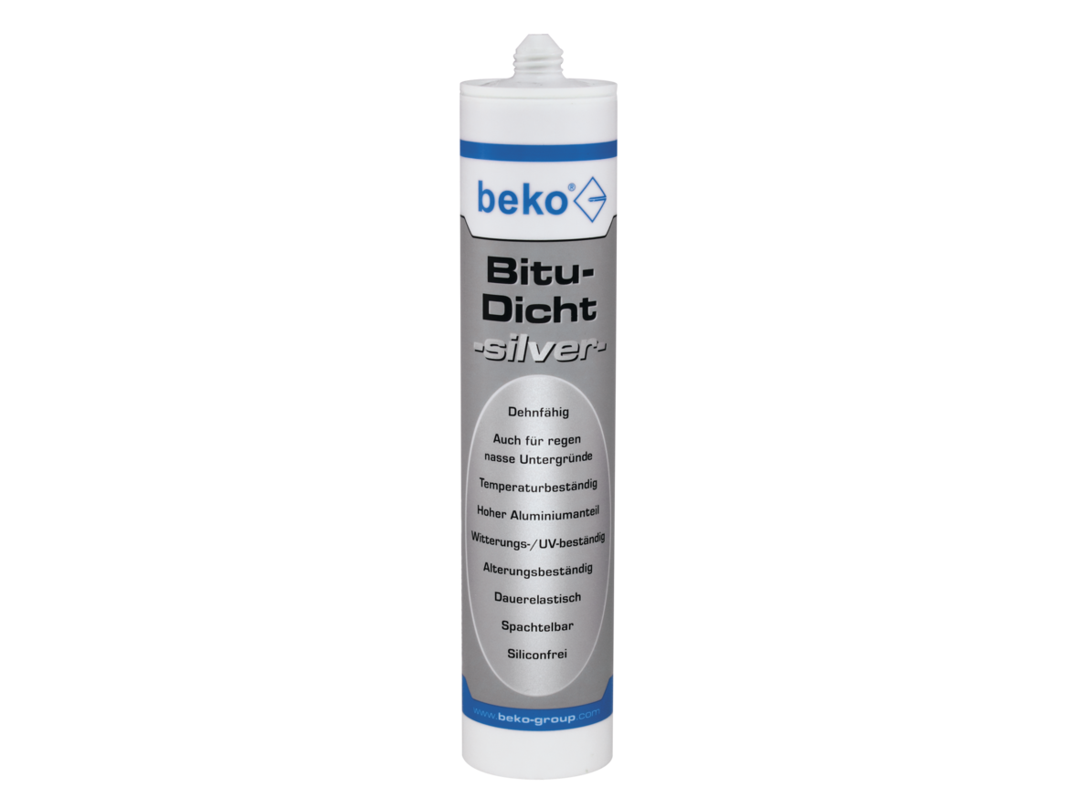 Bitu-Dicht -silver- 310 ml silbergrau