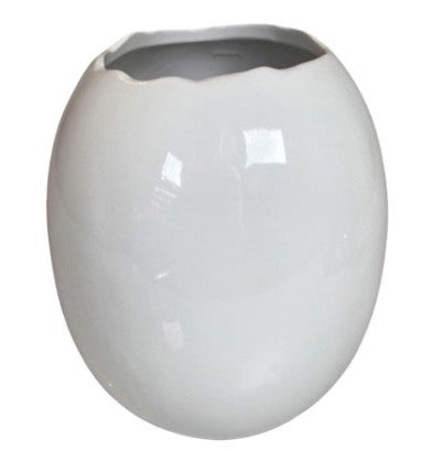 Vase Ei Weiß 817000