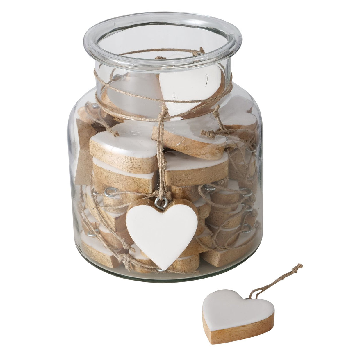 Dekoanhnger Rosaty Herz