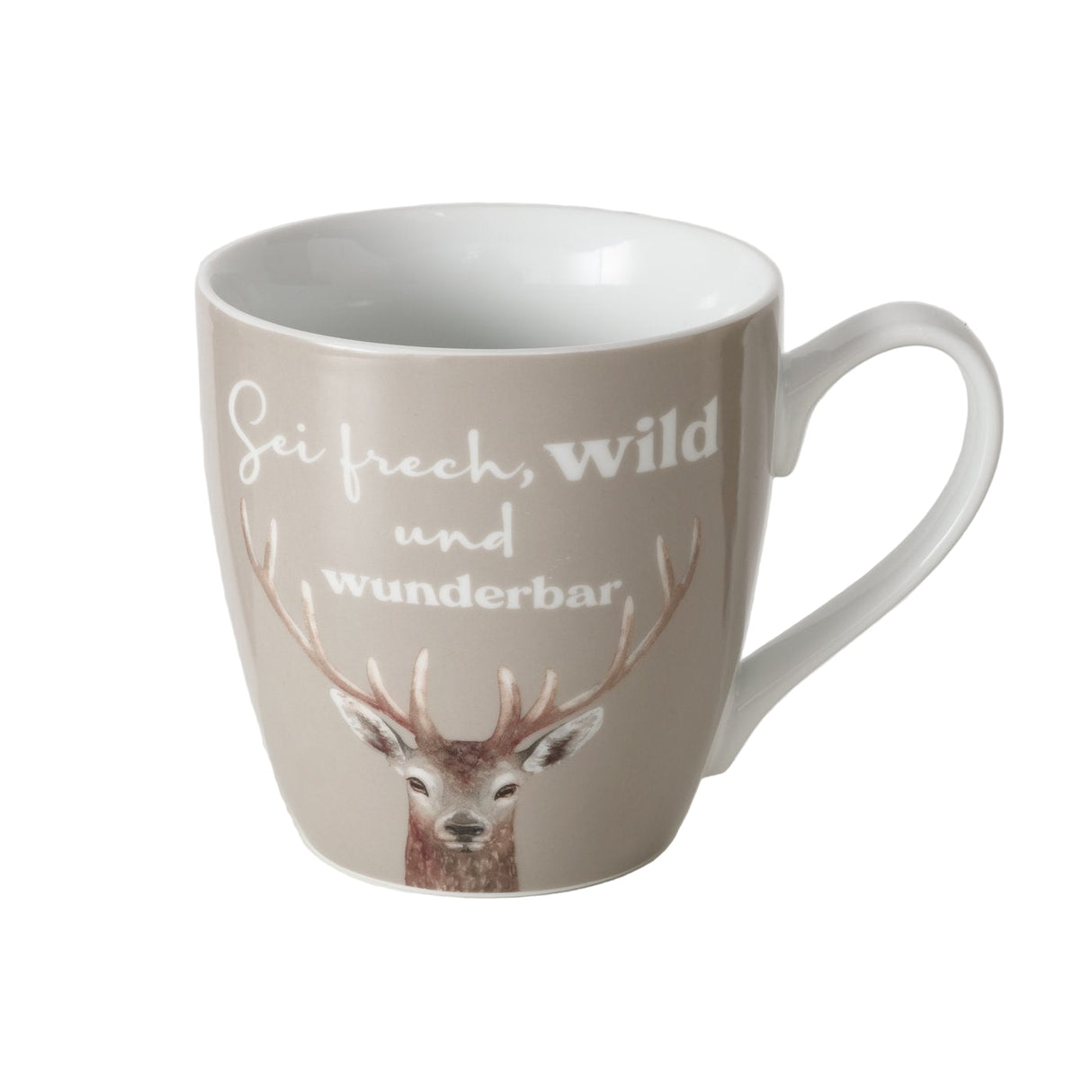 Jumbobecher Wild mit Text