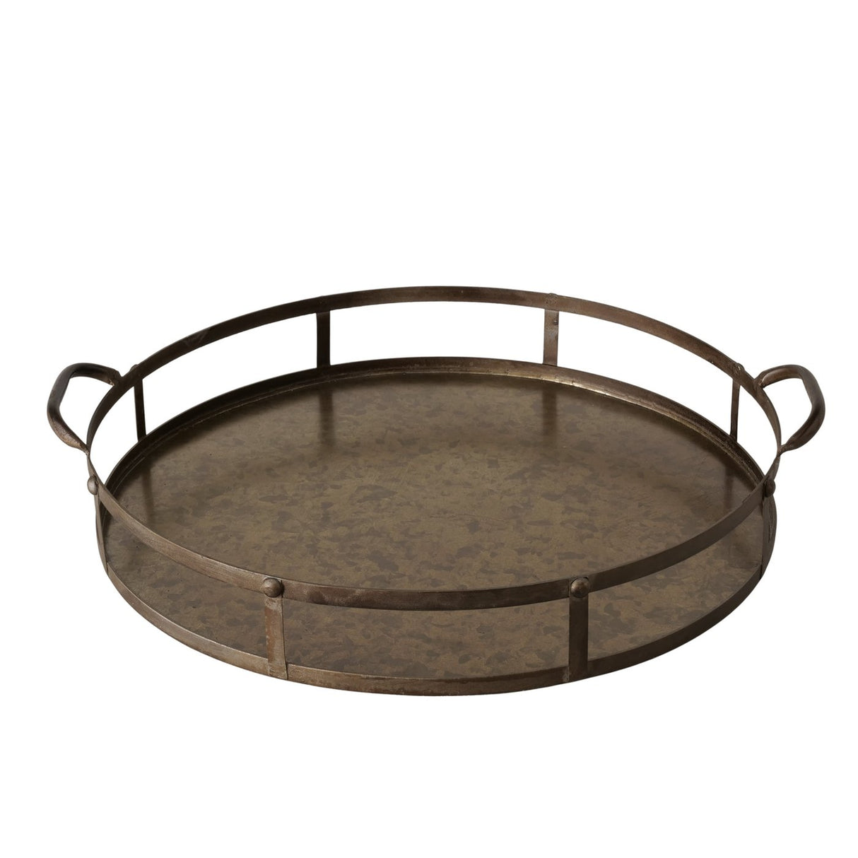 Tablett Jette Metall rund 2060580