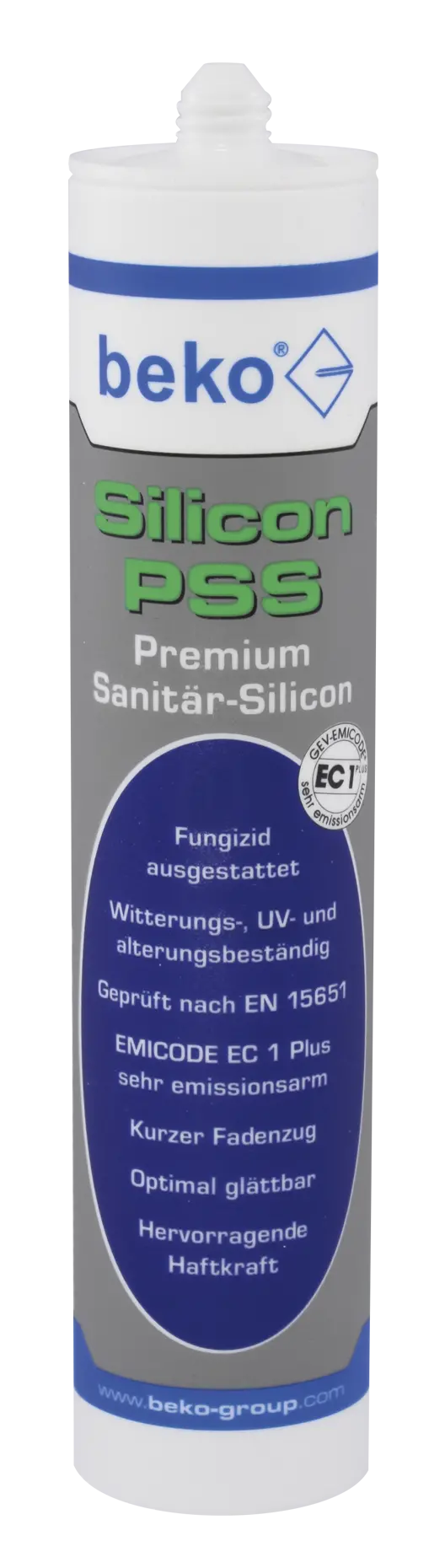 Silicon PSS 310 ml sandgrau Premium-Sanitär-Silicon