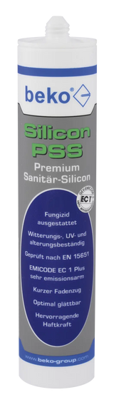 Silicon PSS 310 ml pergamon Premium-Sanitär-Silicon