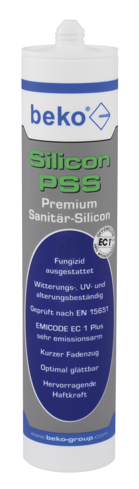 Silicon PSS 310 ml weiß Premium-Sanitär-Silicon