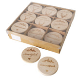 Untersetzer Vilbert Holz 10 cm Ø