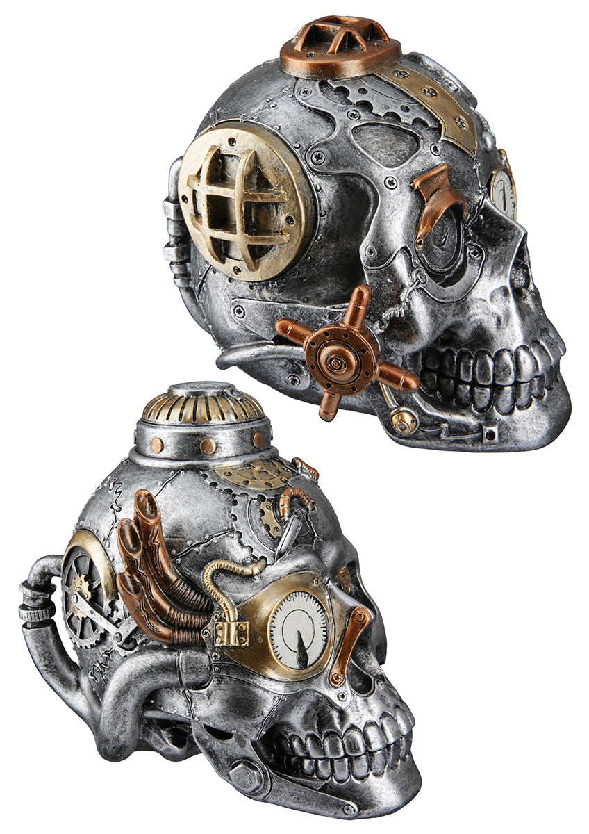 Dekoobjekt Totenschädel „Steampunk Skull“