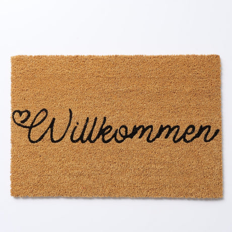Fußmatte Willkommen