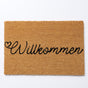 Fußmatte Willkommen