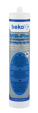 MS-Flex Kleben + Dichten 300 ml schwarz