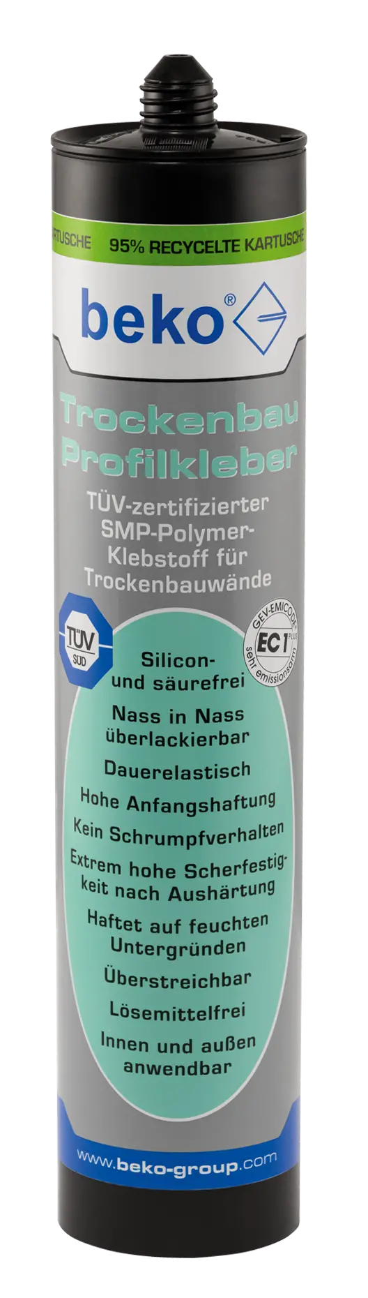 Trockenbau Profilkleber 310 ml weiß