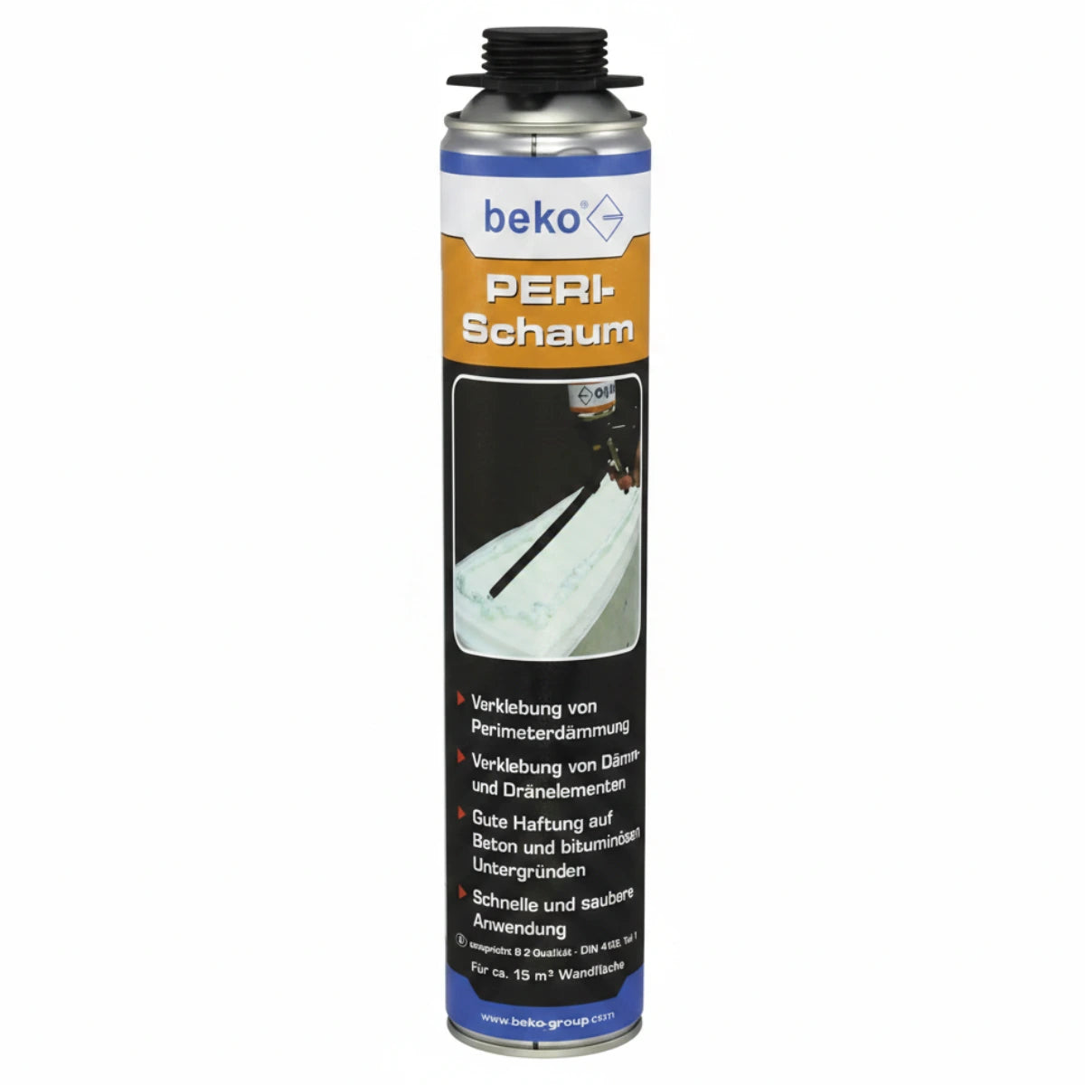 beko PERI-Schaum für NBS-Pistole 1K PU-Klebeschaum 750 ml Dose