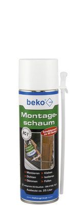 beko Montageschaum 1K PU-Schaum 500 ml Dose