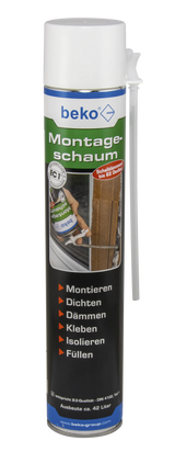 beko Montageschaum 1K PU-Schaum 750 ml Dose