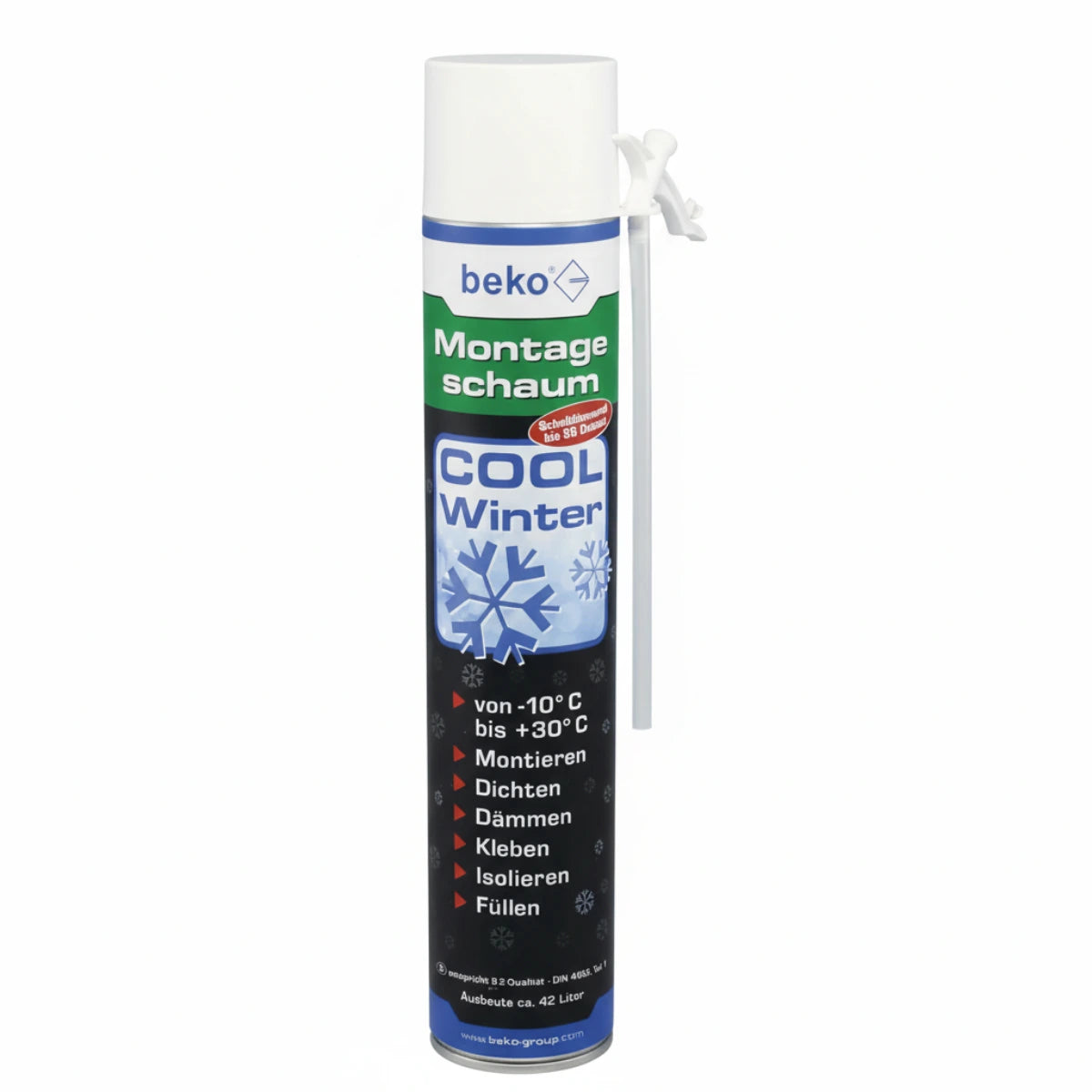 beko 1K-Montageschaum COOL Winter 750 ml
