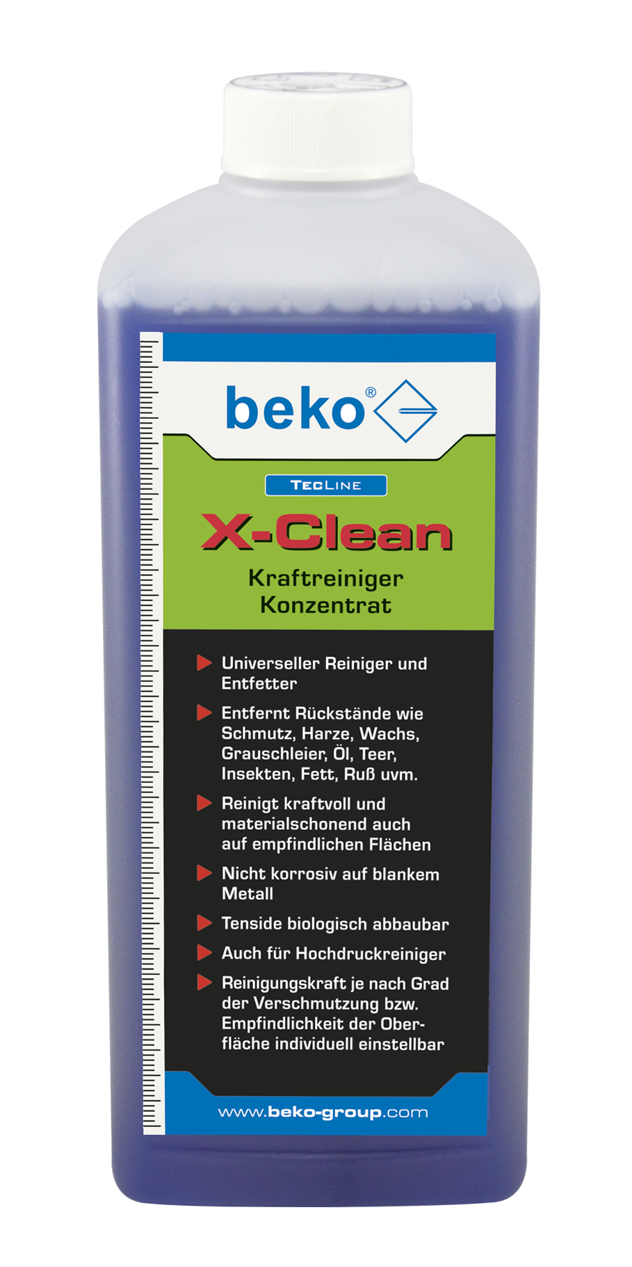 TecLine X-Clean Kraftreiniger -Konzentrat-1 l Flasche