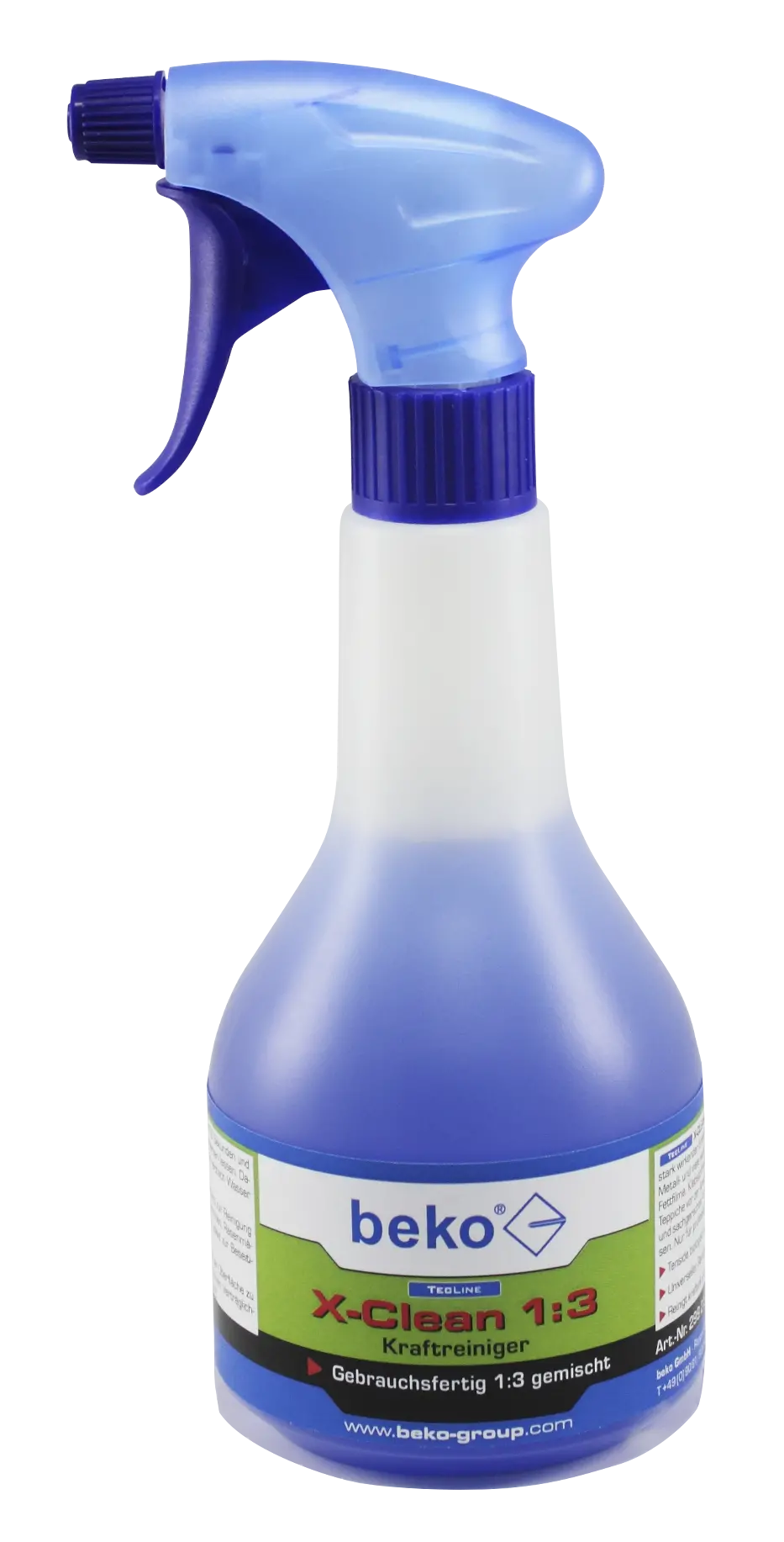 TecLine X-Clean 1:3 Kraftreiniger Sprühflasche 500 ml