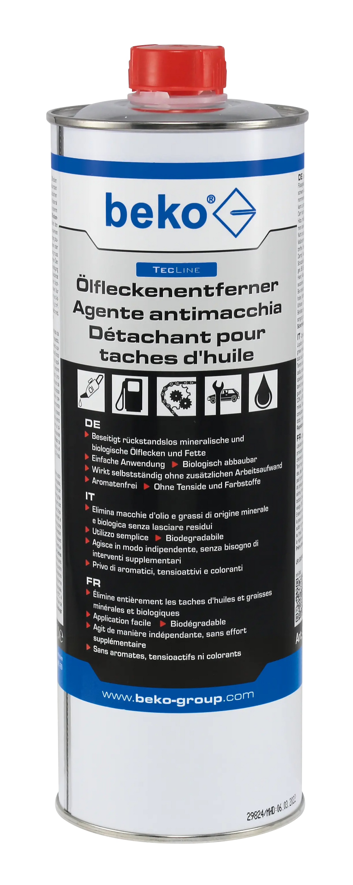 TecLine Ölfleckenentferner 1 l Flasche
