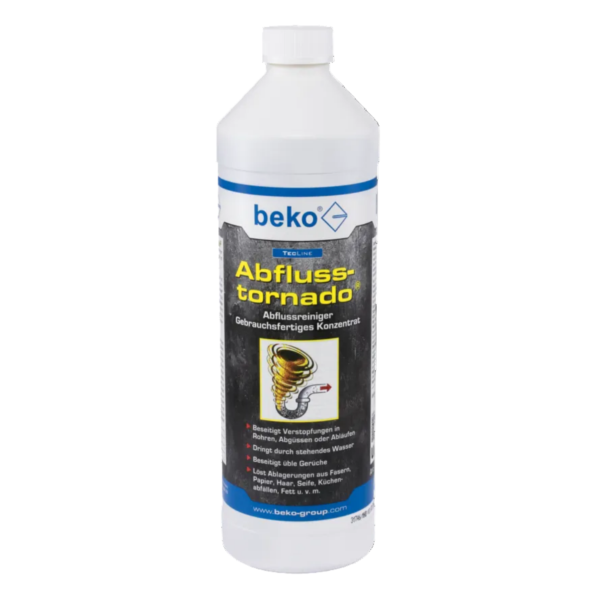 TecLine Abflusstornado® gebrauchsfertiges Konzentrat 1 l