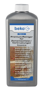 TecLine Premium-Reiniger für Zementschleier/Verkrustungen 1 l Flasche