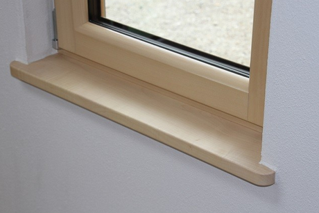Holzfensterbänke - aus Meisterhand im Chiemgau gefertigt - Holzart Eiche