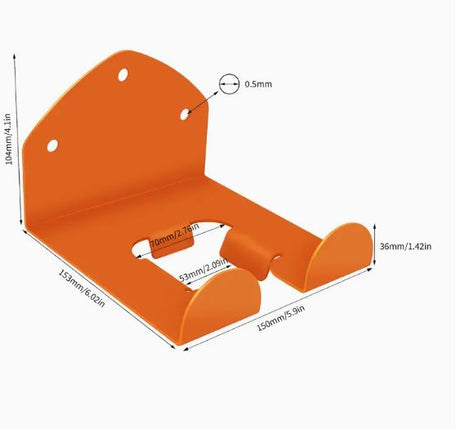 Schwerlast-Wandhalter Metall f. Werkzeuge