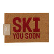 Fußmatte Skiing
