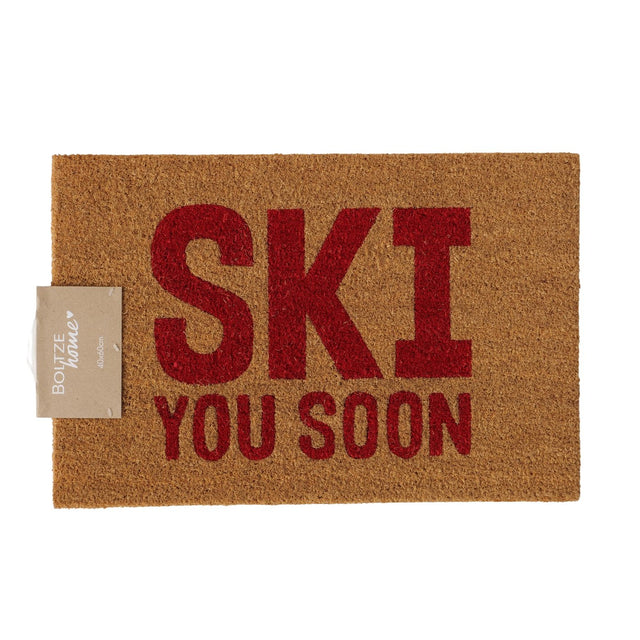 Fußmatte Skiing