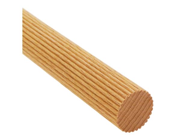 Riffelstab Buche Ø 6 mm Länge 1000 mm