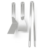 höfats BBQ-Tool-Set (3-tlg.) Grillzange + Spachtel + Wender