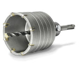 Hohl-Bohrkrone Set Ø 68mm mit SDS plus Adapter 110mm und Zentrierbohrer 8x110mm