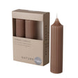 Stabkerze Riffly, 3er-Pack Taupe